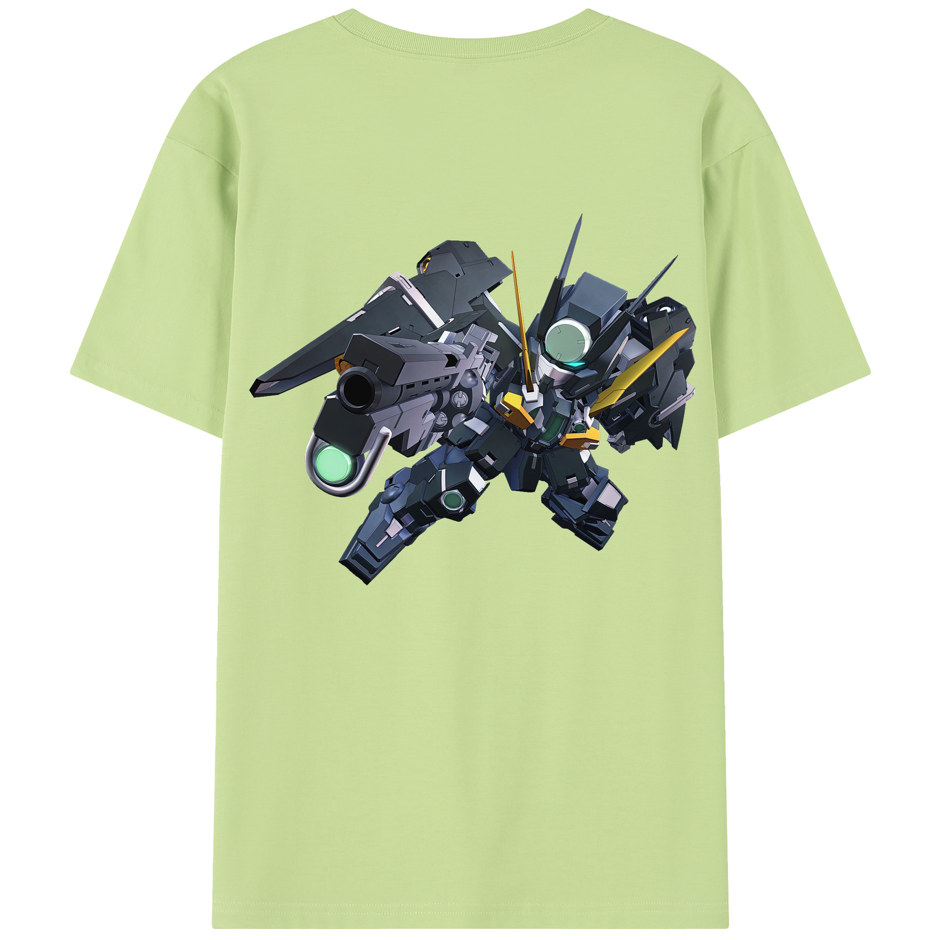（画像用） 機動戦士ガンダム Mobile Suit Gundam 綿100％半袖Tシャツ（背面プリント）